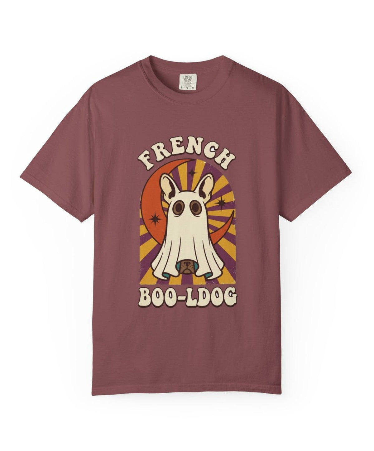 'Boo-Ldog' French Bulldog T-Shirt — alternate view