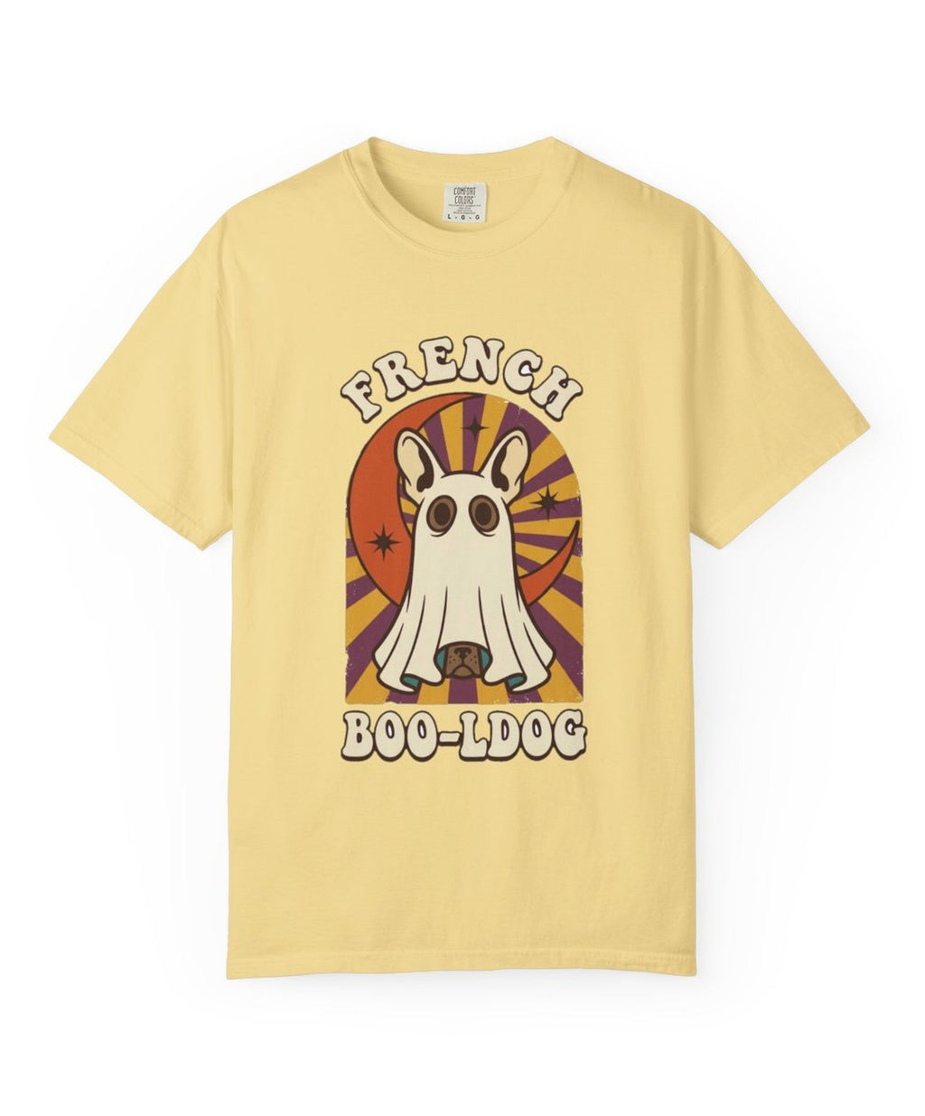 'Boo-Ldog' French Bulldog T-Shirt — alternate view