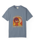'Professional Ghost Spotter' Ghost Hunter Cat Halloween T-Shirt — alternate view