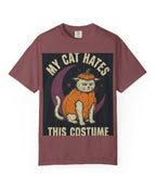 Cat My Cat Hates This Costume Halloween Tee - Brick