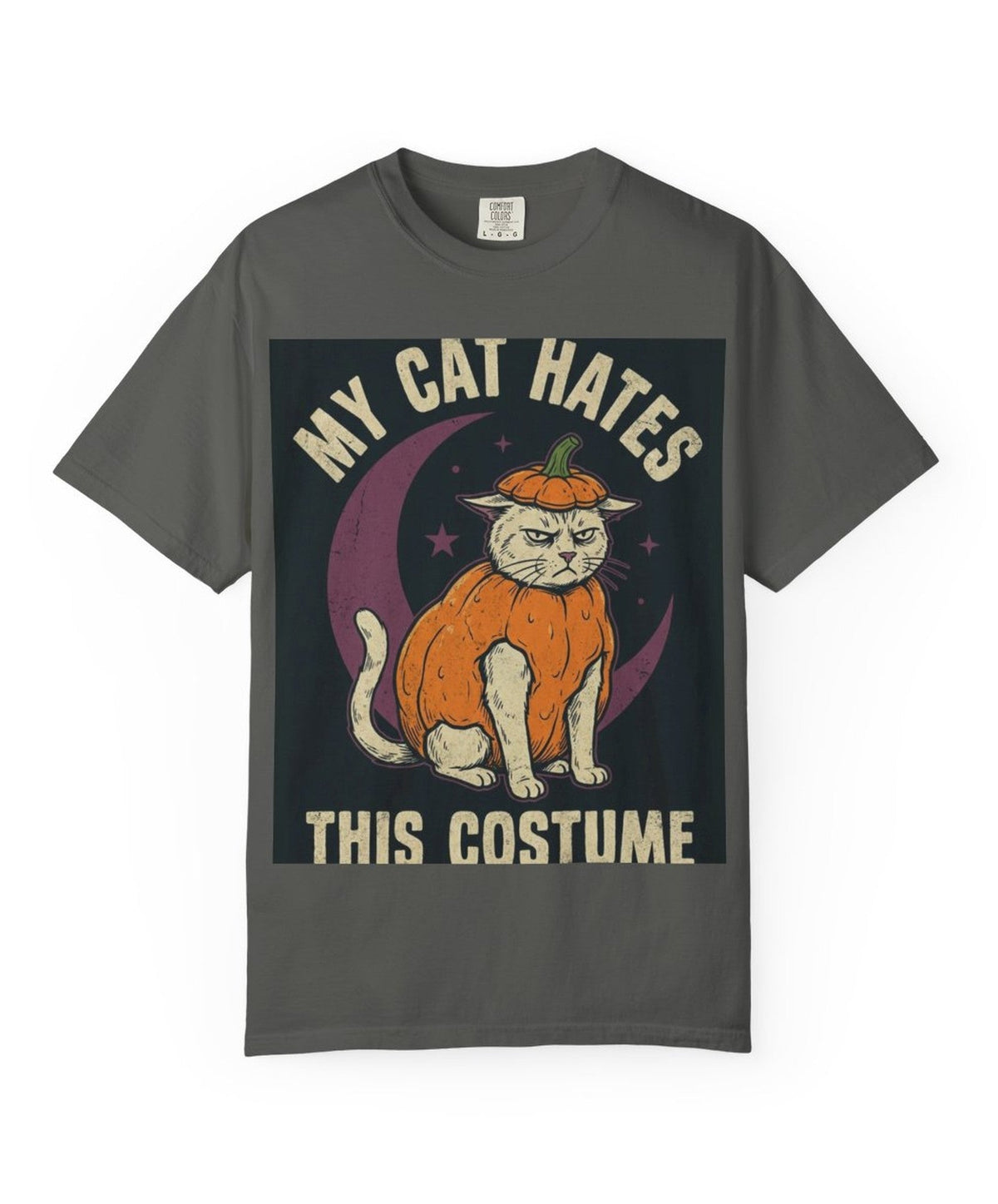 Cat My Cat Hates This Costume Halloween Tee - Pepper