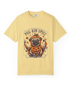 Pug Pug-kin Spice Halloween Tee - Butter mockup