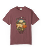 Labrador Pumpkin Thief Pumpkin Patch Halloween Tee - Brick mockup