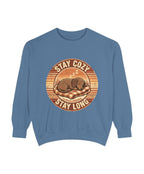 'Stay Cozy Stay Long' Dachshund Sweatshirt — alternate view