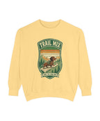 Dachshund Trail Mix Sweatshirt mockup - Butter