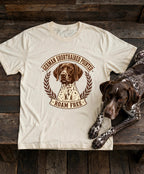 'Roam Free German Shorthaired Pointer' German Shorthaired Pointer T-Shirt — alternate view