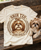 'Lapdog Royalty' Shih Tzu T-Shirt in Butter